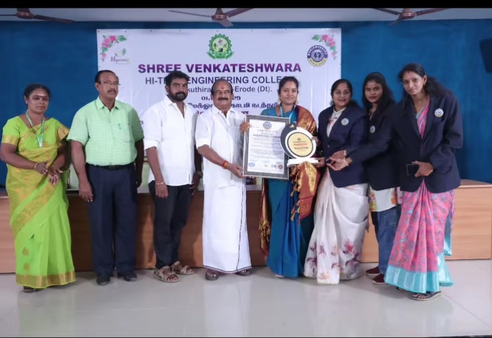 Historic Record Successfully Achieved - Traditional Face Makeup Event