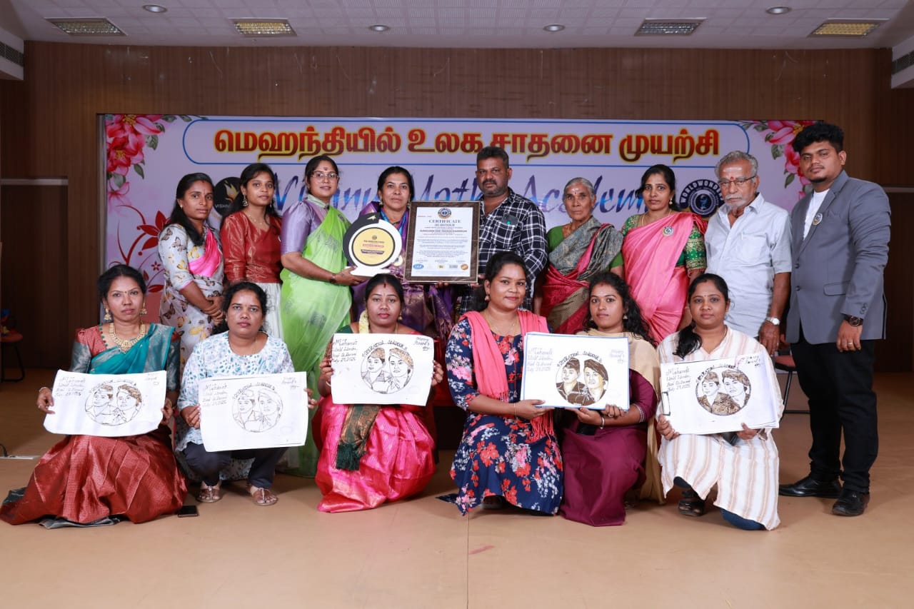 Historic Achievement: Largest Collective Mehndi Creation Lands in World Wonders Book of Record&trade;