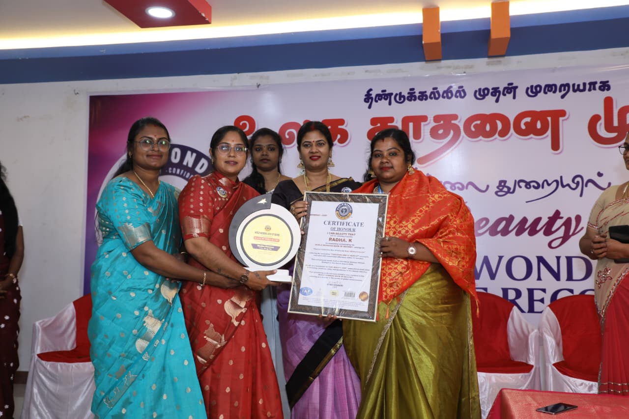 History Made! I CAN BEAUTY TENT Secures WORLD WONDERS BOOK OF RECORD&trade;