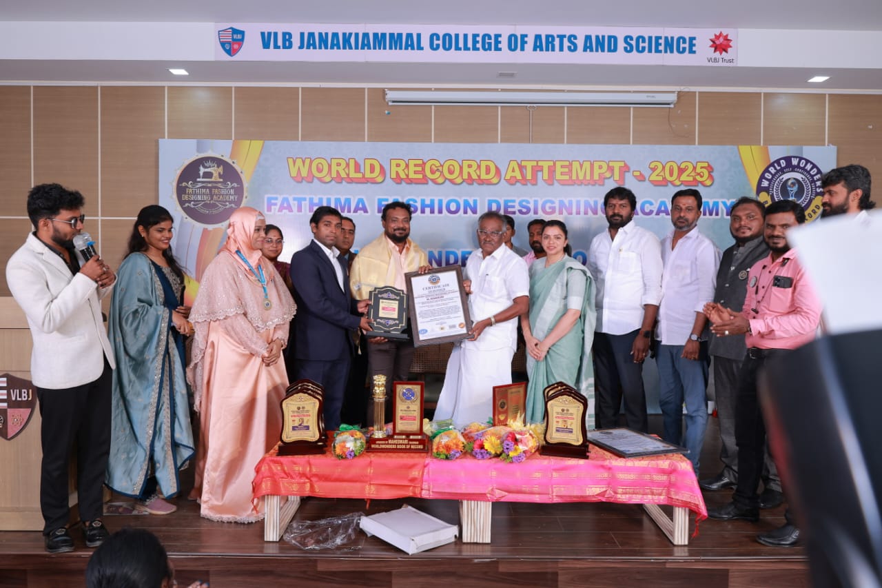 A World Record Attempt: Fathima Fashion Sets the Stage in Coimbatore